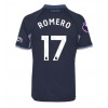 Tottenham Hotspur Cristian Romero #17 Bortedrakt 2023-24 Kortermet